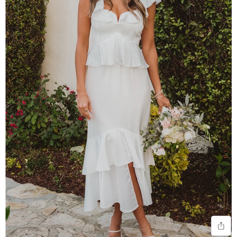 Show Me Your Mumu Reese Ruffle Dress